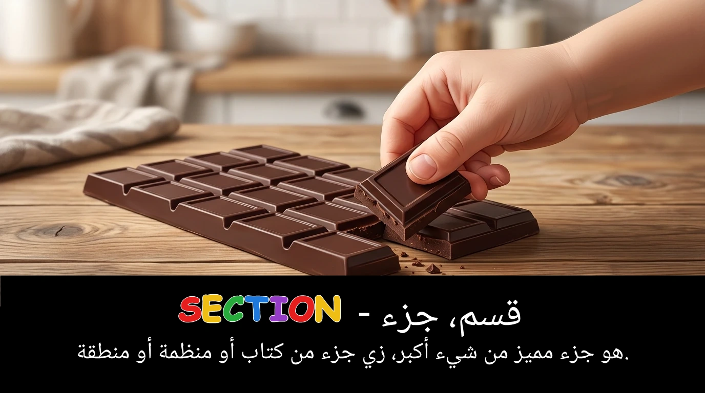 Arabic Illustration for section